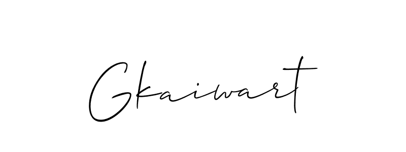Make a beautiful signature design for name Gkaiwart. Use this online signature maker to create a handwritten signature for free. Gkaiwart signature style 2 images and pictures png