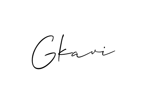 Also we have Gkavi name is the best signature style. Create professional handwritten signature collection using Allison_Script autograph style. Gkavi signature style 2 images and pictures png