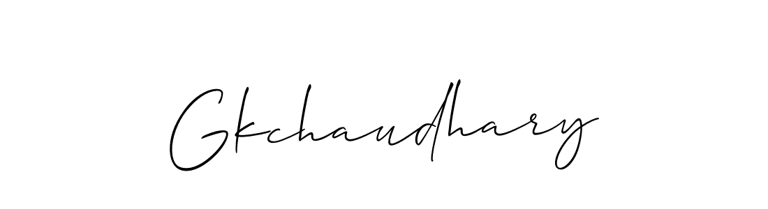 You should practise on your own different ways (Allison_Script) to write your name (Gkchaudhary) in signature. don't let someone else do it for you. Gkchaudhary signature style 2 images and pictures png