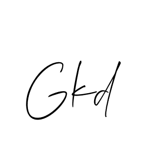 You should practise on your own different ways (Allison_Script) to write your name (Gkd) in signature. don't let someone else do it for you. Gkd signature style 2 images and pictures png