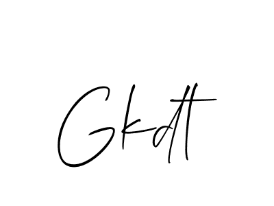 You should practise on your own different ways (Allison_Script) to write your name (Gkdt) in signature. don't let someone else do it for you. Gkdt signature style 2 images and pictures png