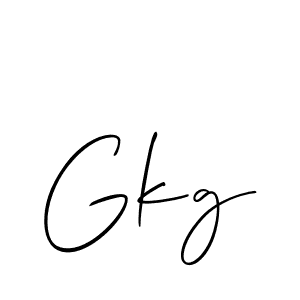 Best and Professional Signature Style for Gkg. Allison_Script Best Signature Style Collection. Gkg signature style 2 images and pictures png