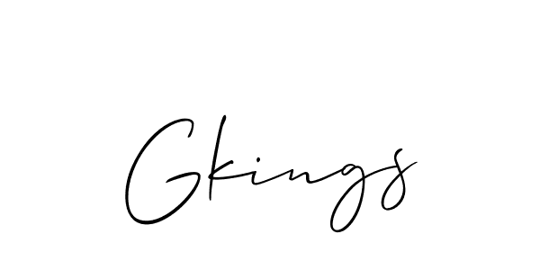 Best and Professional Signature Style for Gkings. Allison_Script Best Signature Style Collection. Gkings signature style 2 images and pictures png