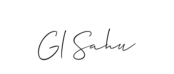 Once you've used our free online signature maker to create your best signature Allison_Script style, it's time to enjoy all of the benefits that Gl Sahu name signing documents. Gl Sahu signature style 2 images and pictures png