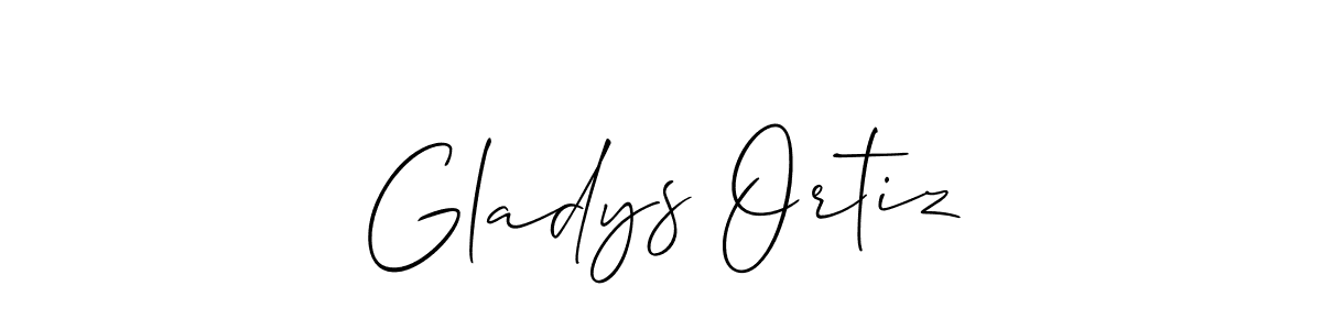 How to Draw Gladys Ortiz signature style? Allison_Script is a latest design signature styles for name Gladys Ortiz. Gladys Ortiz signature style 2 images and pictures png