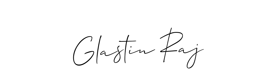 Allison_Script is a professional signature style that is perfect for those who want to add a touch of class to their signature. It is also a great choice for those who want to make their signature more unique. Get Glastin Raj name to fancy signature for free. Glastin Raj signature style 2 images and pictures png