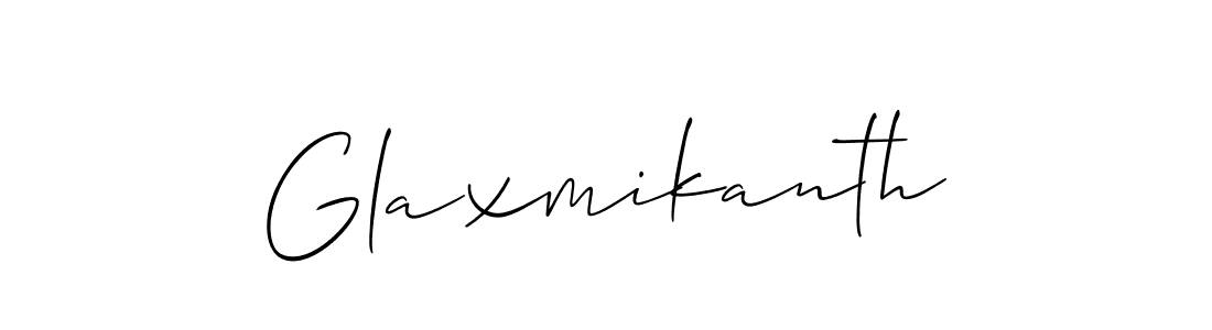 if you are searching for the best signature style for your name Glaxmikanth. so please give up your signature search. here we have designed multiple signature styles  using Allison_Script. Glaxmikanth signature style 2 images and pictures png