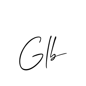 Make a beautiful signature design for name Glb. Use this online signature maker to create a handwritten signature for free. Glb signature style 2 images and pictures png