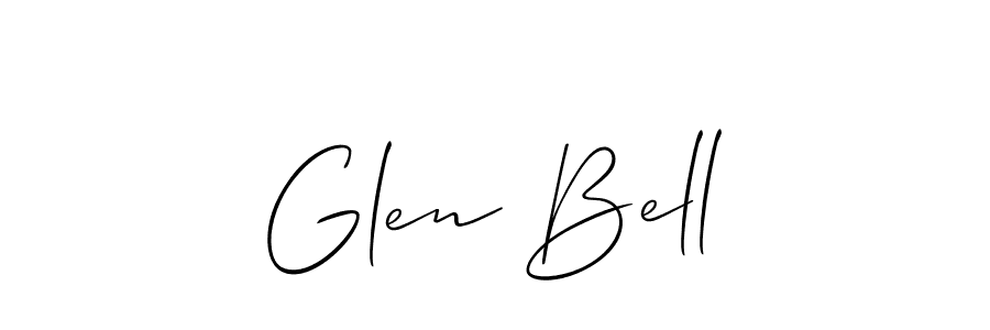 Make a beautiful signature design for name Glen Bell. Use this online signature maker to create a handwritten signature for free. Glen Bell signature style 2 images and pictures png