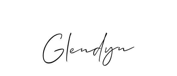 Make a short Glendyn signature style. Manage your documents anywhere anytime using Allison_Script. Create and add eSignatures, submit forms, share and send files easily. Glendyn signature style 2 images and pictures png