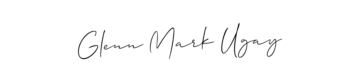 Once you've used our free online signature maker to create your best signature Allison_Script style, it's time to enjoy all of the benefits that Glenn Mark Ugay name signing documents. Glenn Mark Ugay signature style 2 images and pictures png