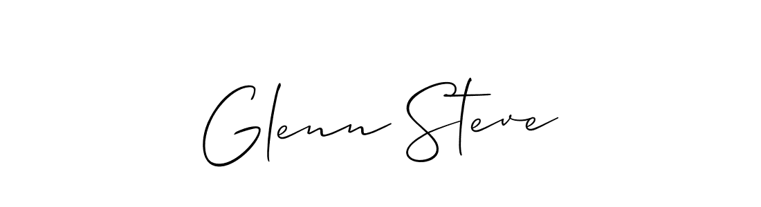 Make a beautiful signature design for name Glenn Steve. Use this online signature maker to create a handwritten signature for free. Glenn Steve signature style 2 images and pictures png