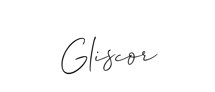 How to Draw Gliscor signature style? Allison_Script is a latest design signature styles for name Gliscor. Gliscor signature style 2 images and pictures png