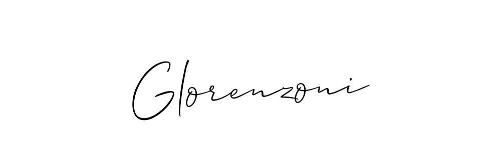 Also You can easily find your signature by using the search form. We will create Glorenzoni name handwritten signature images for you free of cost using Allison_Script sign style. Glorenzoni signature style 2 images and pictures png
