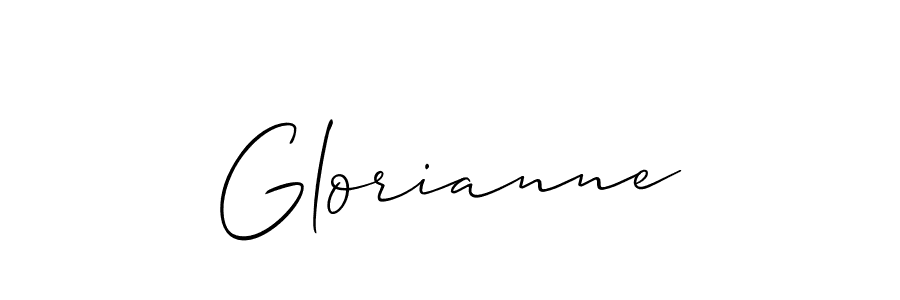 Make a short Glorianne signature style. Manage your documents anywhere anytime using Allison_Script. Create and add eSignatures, submit forms, share and send files easily. Glorianne signature style 2 images and pictures png