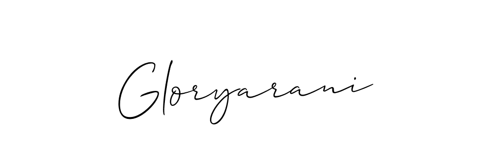 Similarly Allison_Script is the best handwritten signature design. Signature creator online .You can use it as an online autograph creator for name Gloryarani. Gloryarani signature style 2 images and pictures png