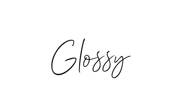 How to make Glossy name signature. Use Allison_Script style for creating short signs online. This is the latest handwritten sign. Glossy signature style 2 images and pictures png