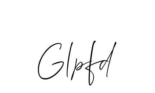 How to make Glpfd name signature. Use Allison_Script style for creating short signs online. This is the latest handwritten sign. Glpfd signature style 2 images and pictures png