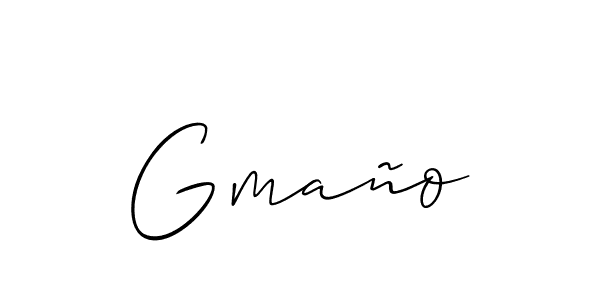 Here are the top 10 professional signature styles for the name Gmaño. These are the best autograph styles you can use for your name. Gmaño signature style 2 images and pictures png