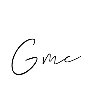 Make a beautiful signature design for name Gmc. Use this online signature maker to create a handwritten signature for free. Gmc signature style 2 images and pictures png