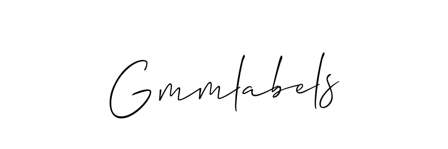 It looks lik you need a new signature style for name Gmmlabels. Design unique handwritten (Allison_Script) signature with our free signature maker in just a few clicks. Gmmlabels signature style 2 images and pictures png
