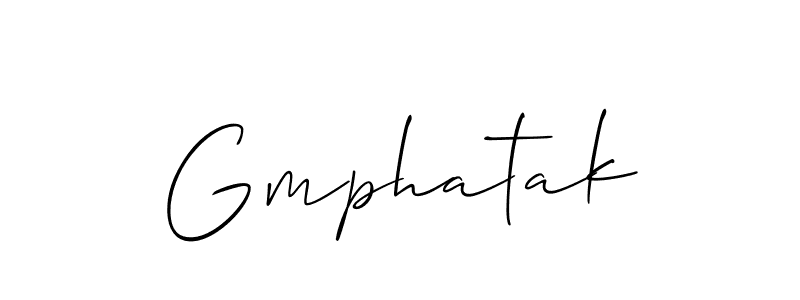 Best and Professional Signature Style for Gmphatak. Allison_Script Best Signature Style Collection. Gmphatak signature style 2 images and pictures png