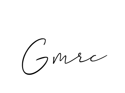 if you are searching for the best signature style for your name Gmrc. so please give up your signature search. here we have designed multiple signature styles  using Allison_Script. Gmrc signature style 2 images and pictures png