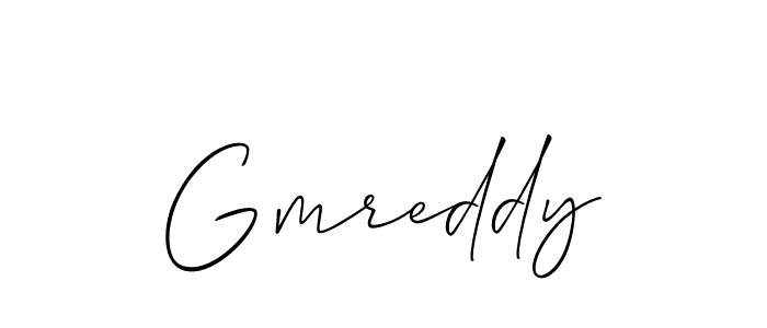 Make a short Gmreddy signature style. Manage your documents anywhere anytime using Allison_Script. Create and add eSignatures, submit forms, share and send files easily. Gmreddy signature style 2 images and pictures png