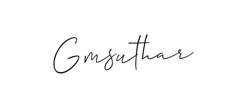 You can use this online signature creator to create a handwritten signature for the name Gmsuthar. This is the best online autograph maker. Gmsuthar signature style 2 images and pictures png