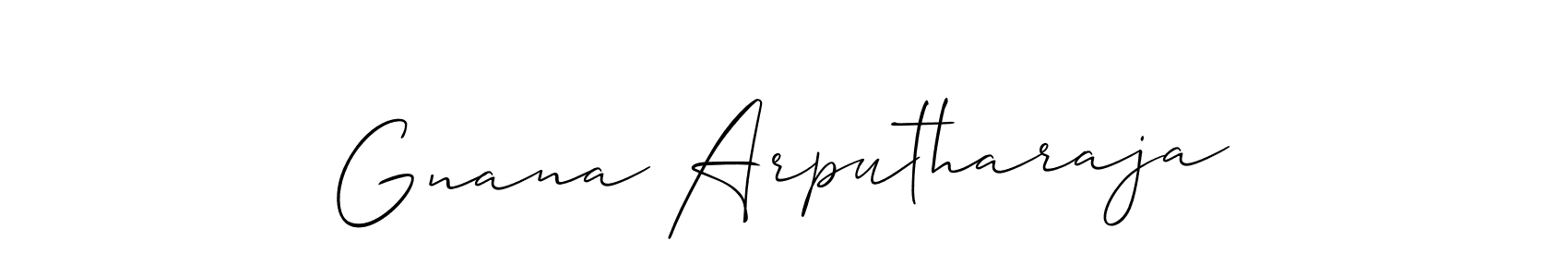 You can use this online signature creator to create a handwritten signature for the name Gnana Arputharaja. This is the best online autograph maker. Gnana Arputharaja signature style 2 images and pictures png