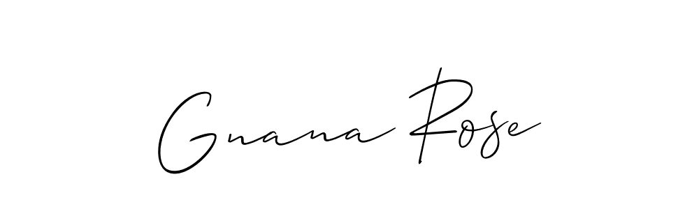 Once you've used our free online signature maker to create your best signature Allison_Script style, it's time to enjoy all of the benefits that Gnana Rose name signing documents. Gnana Rose signature style 2 images and pictures png