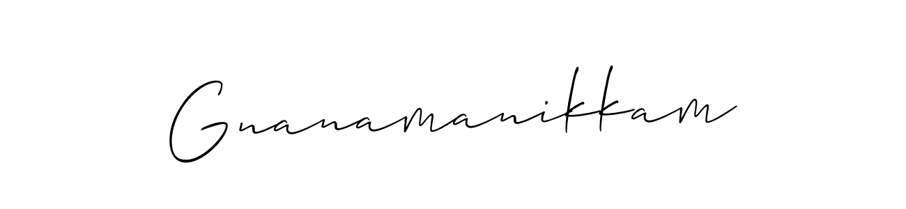 You can use this online signature creator to create a handwritten signature for the name Gnanamanikkam. This is the best online autograph maker. Gnanamanikkam signature style 2 images and pictures png