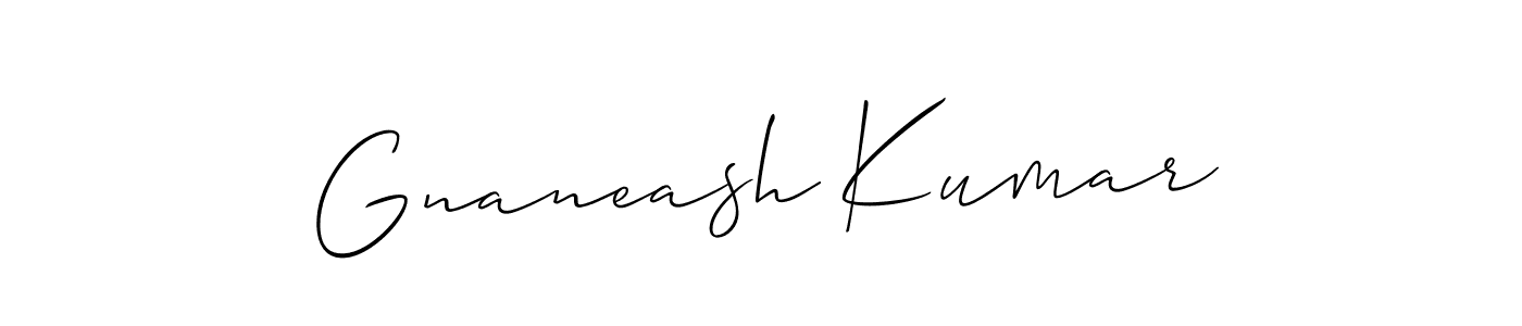 You can use this online signature creator to create a handwritten signature for the name Gnaneash Kumar. This is the best online autograph maker. Gnaneash Kumar signature style 2 images and pictures png