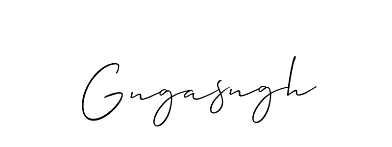 Make a short Gngasngh signature style. Manage your documents anywhere anytime using Allison_Script. Create and add eSignatures, submit forms, share and send files easily. Gngasngh signature style 2 images and pictures png