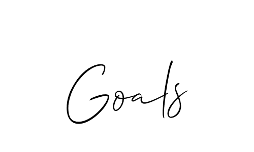 Make a short Goals signature style. Manage your documents anywhere anytime using Allison_Script. Create and add eSignatures, submit forms, share and send files easily. Goals signature style 2 images and pictures png