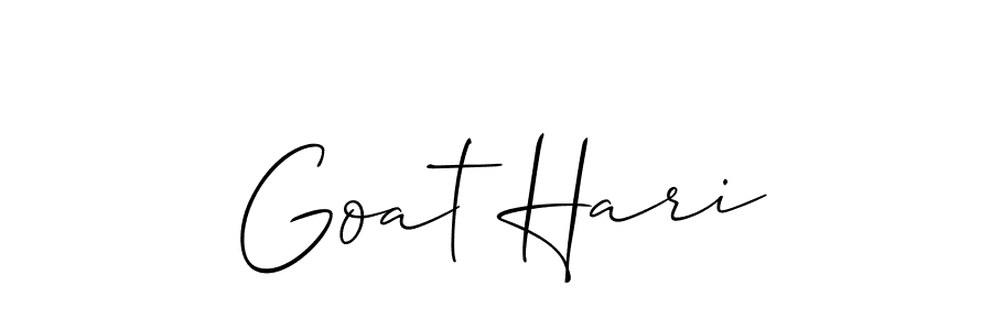 See photos of Goat Hari official signature by Spectra . Check more albums & portfolios. Read reviews & check more about Allison_Script font. Goat Hari signature style 2 images and pictures png