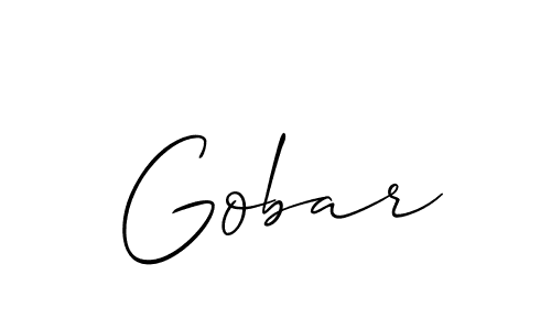 Similarly Allison_Script is the best handwritten signature design. Signature creator online .You can use it as an online autograph creator for name Gobar. Gobar signature style 2 images and pictures png