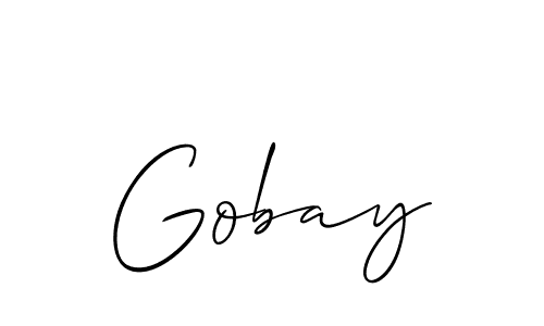 This is the best signature style for the Gobay name. Also you like these signature font (Allison_Script). Mix name signature. Gobay signature style 2 images and pictures png