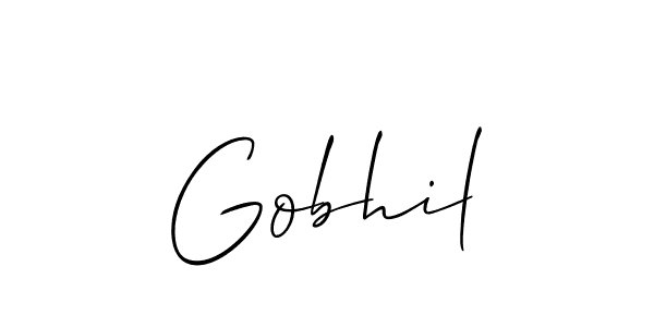 This is the best signature style for the Gobhil name. Also you like these signature font (Allison_Script). Mix name signature. Gobhil signature style 2 images and pictures png