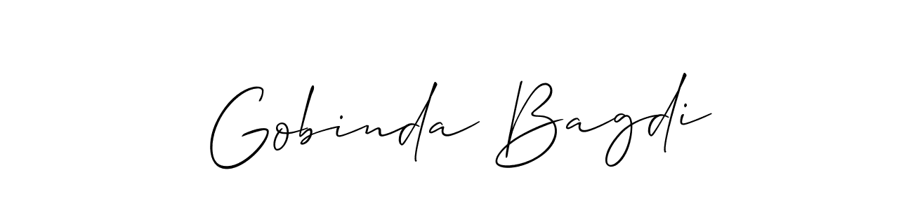 Once you've used our free online signature maker to create your best signature Allison_Script style, it's time to enjoy all of the benefits that Gobinda Bagdi name signing documents. Gobinda Bagdi signature style 2 images and pictures png