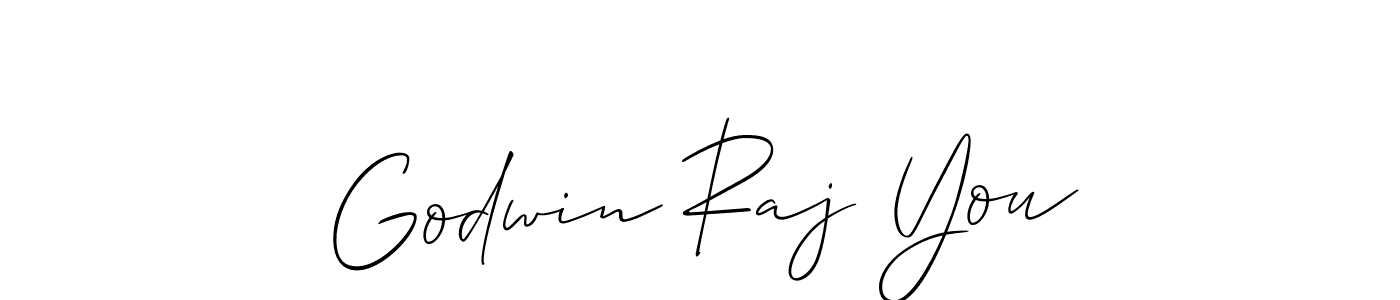 Once you've used our free online signature maker to create your best signature Allison_Script style, it's time to enjoy all of the benefits that Godwin Raj You name signing documents. Godwin Raj You signature style 2 images and pictures png