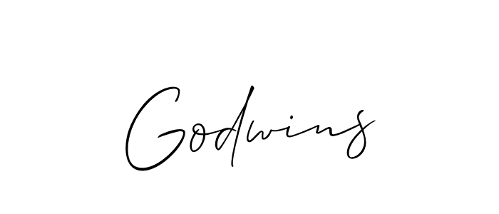 Make a beautiful signature design for name Godwins. Use this online signature maker to create a handwritten signature for free. Godwins signature style 2 images and pictures png