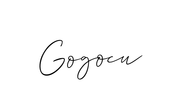 Make a beautiful signature design for name Gogocu. Use this online signature maker to create a handwritten signature for free. Gogocu signature style 2 images and pictures png