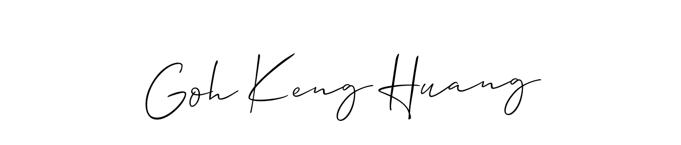 This is the best signature style for the Goh Keng Huang name. Also you like these signature font (Allison_Script). Mix name signature. Goh Keng Huang signature style 2 images and pictures png