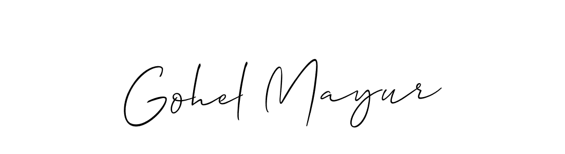 Make a beautiful signature design for name Gohel Mayur. Use this online signature maker to create a handwritten signature for free. Gohel Mayur signature style 2 images and pictures png