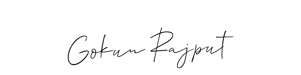 Once you've used our free online signature maker to create your best signature Allison_Script style, it's time to enjoy all of the benefits that Gokun Rajput name signing documents. Gokun Rajput signature style 2 images and pictures png