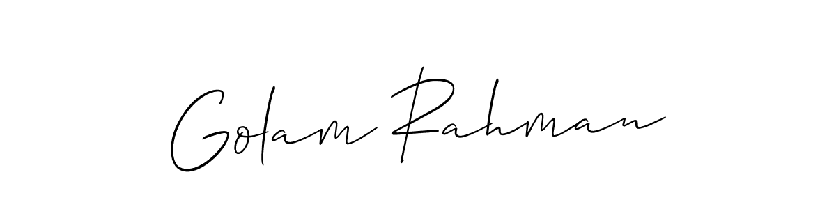 You can use this online signature creator to create a handwritten signature for the name Golam Rahman. This is the best online autograph maker. Golam Rahman signature style 2 images and pictures png