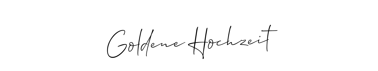 Make a short Goldene Hochzeit signature style. Manage your documents anywhere anytime using Allison_Script. Create and add eSignatures, submit forms, share and send files easily. Goldene Hochzeit signature style 2 images and pictures png