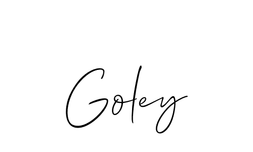 It looks lik you need a new signature style for name Goley. Design unique handwritten (Allison_Script) signature with our free signature maker in just a few clicks. Goley signature style 2 images and pictures png