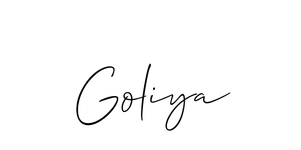 Check out images of Autograph of Goliya name. Actor Goliya Signature Style. Allison_Script is a professional sign style online. Goliya signature style 2 images and pictures png
